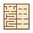 画像1: 狸角字-大ぽこぽん帝国 (1)